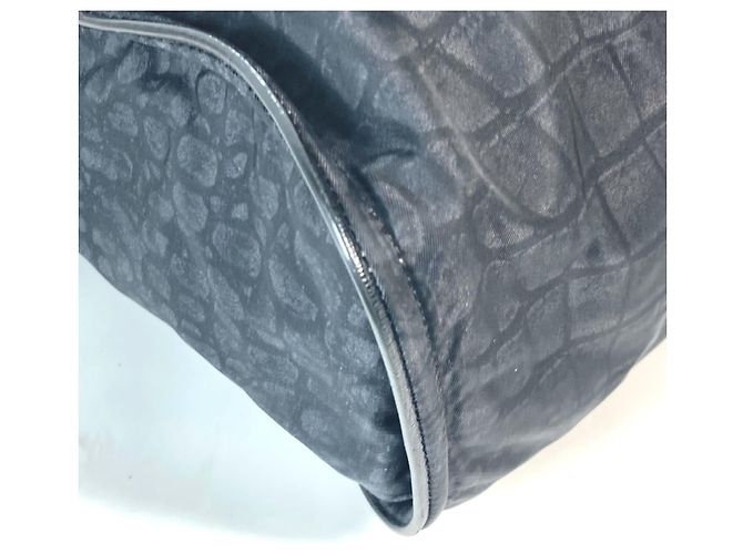 Borsa a spalla nera Fendi 7VA367 Nero - vista 10