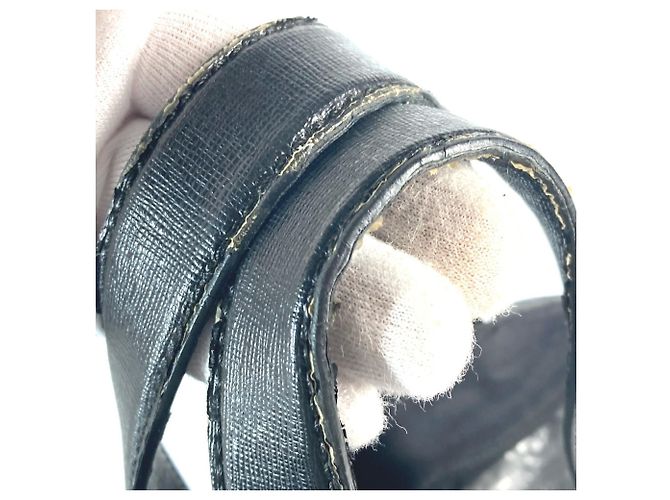 Borsa a spalla nera Fendi 7VA367 Nero - vista 11