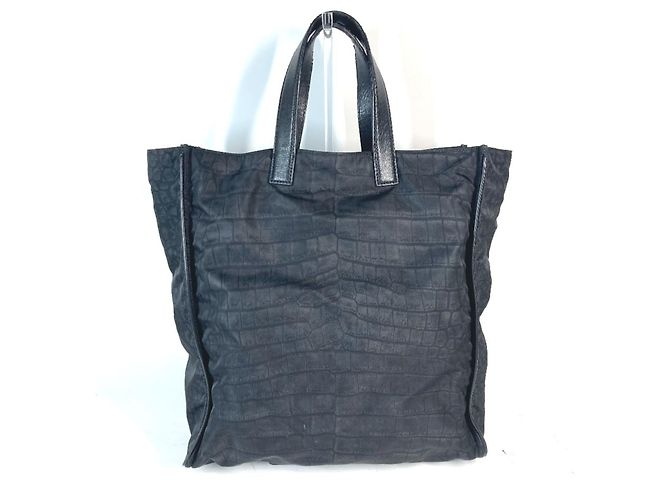 Borsa a spalla nera Fendi 7VA367 Nero - vista 2