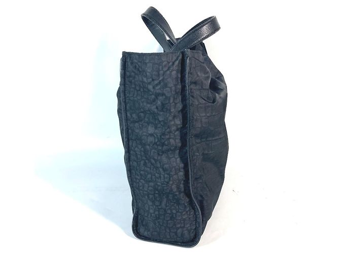 Borsa a spalla nera Fendi 7VA367 Nero - vista 4
