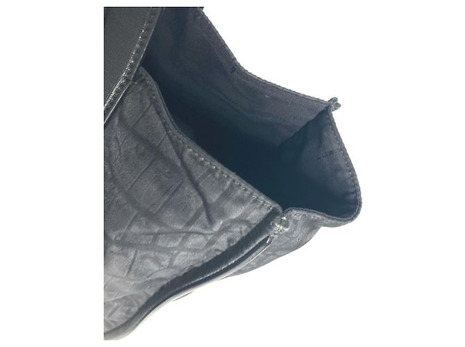 Borsa a spalla nera Fendi 7VA367 Nero - vista 6
