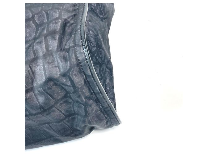 Borsa a spalla nera Fendi 7VA367 Nero - vista 9