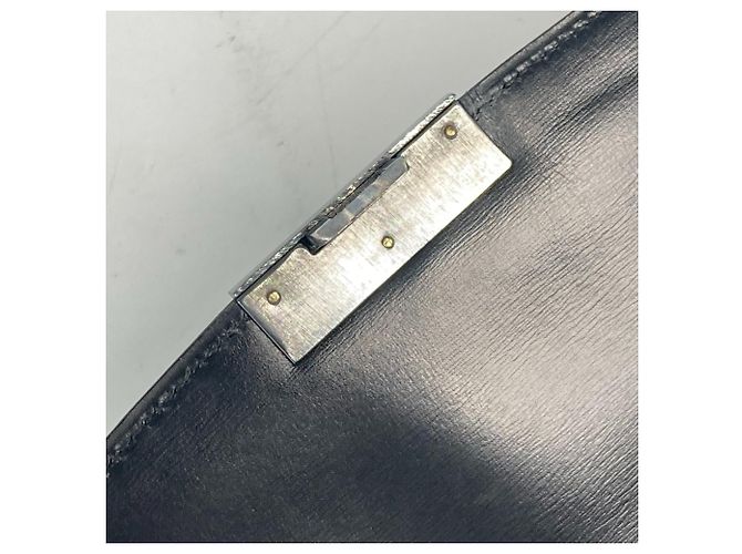 Hermès Borsa Clutch Hermes Kirius Nero - vista 10