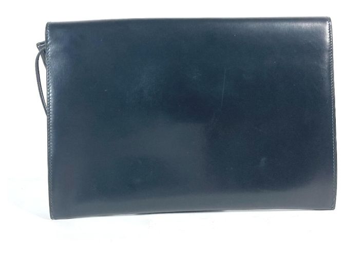 Hermès Borsa Clutch Hermes Kirius Nero - vista 2