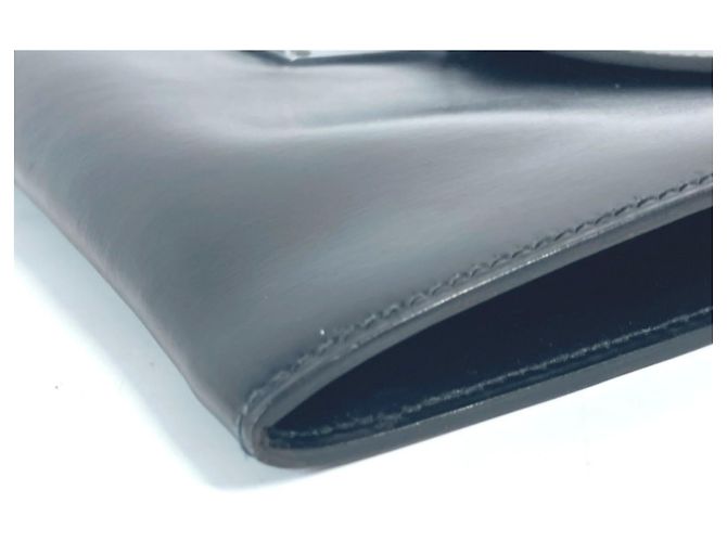 Hermès Borsa Clutch Hermes Kirius Nero - vista 3