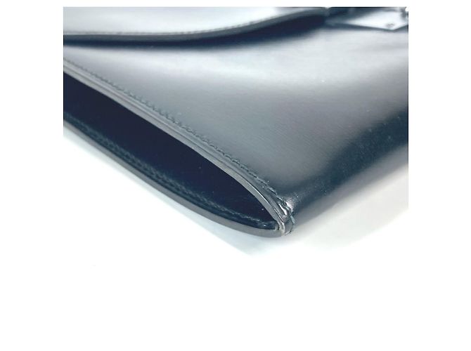 Hermès Borsa Clutch Hermes Kirius Nero - vista 4