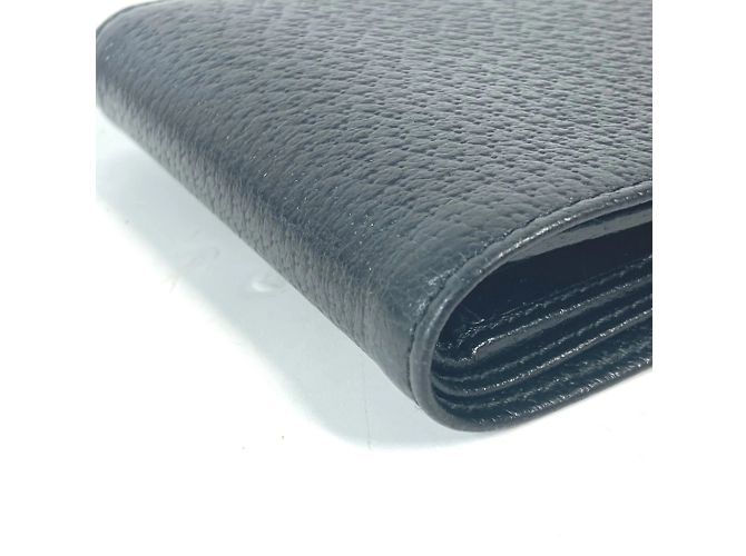 Gucci Horsebit kompakte Bi-Fold Leder Geldbörse Schwarz - Ansicht 4