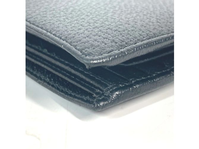 Gucci Horsebit kompakte Bi-Fold Leder Geldbörse Schwarz - Ansicht 5