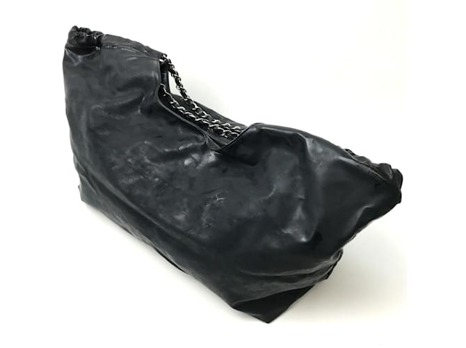 Sac à main Chanel Coco Cabas PM avec chaîne pour épaule Noir - vue 2