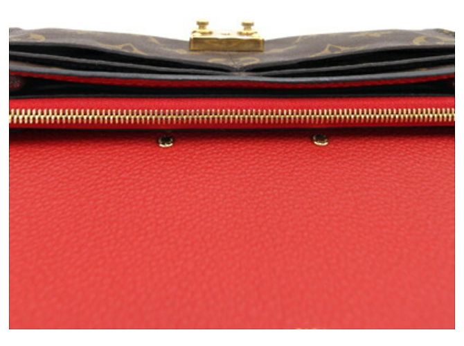 Pallas Louis Vuitton Bi-Fold Langbörse in Kirschrot Fuschia Monogramm - Ansicht 5