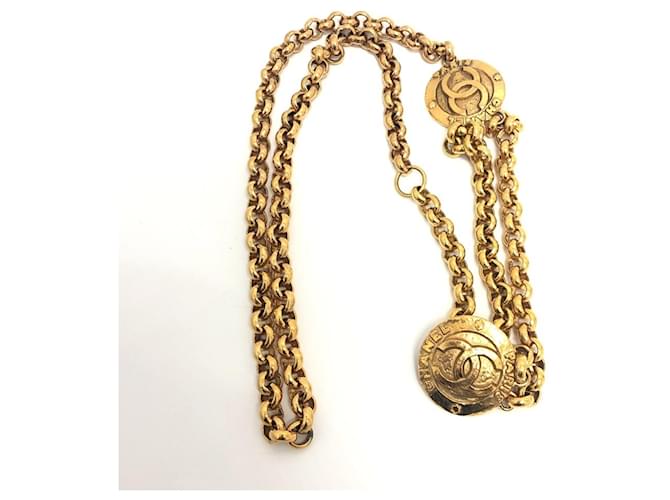 Chanel Coco Mark Kettengürtel Golden - Ansicht 2