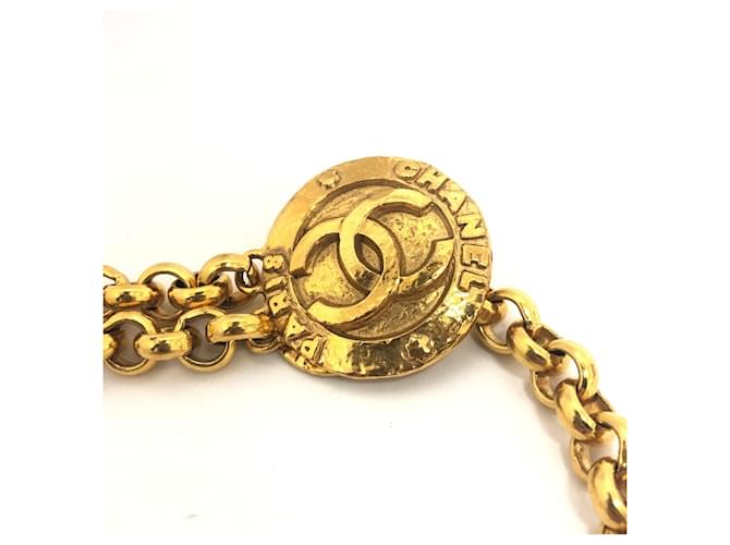 Chanel Coco Mark Kettengürtel Golden - Ansicht 3