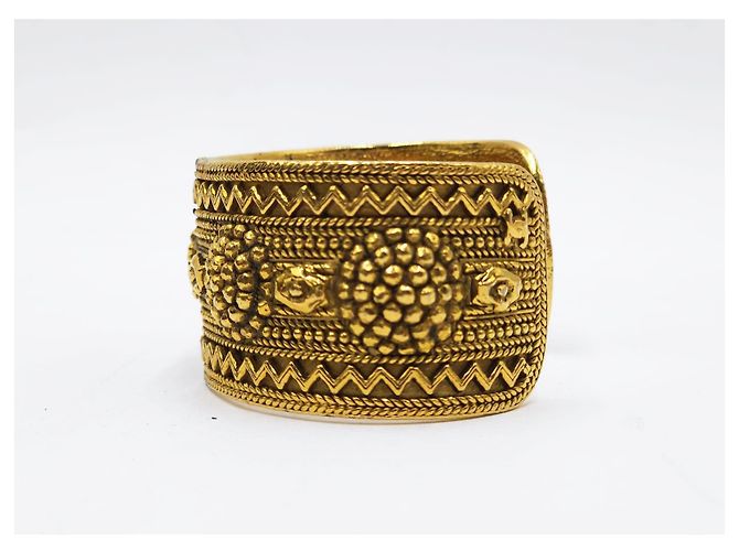 Coco Crush Pulsera bizantina vintage de Chanel Gold hardware - vista 9
