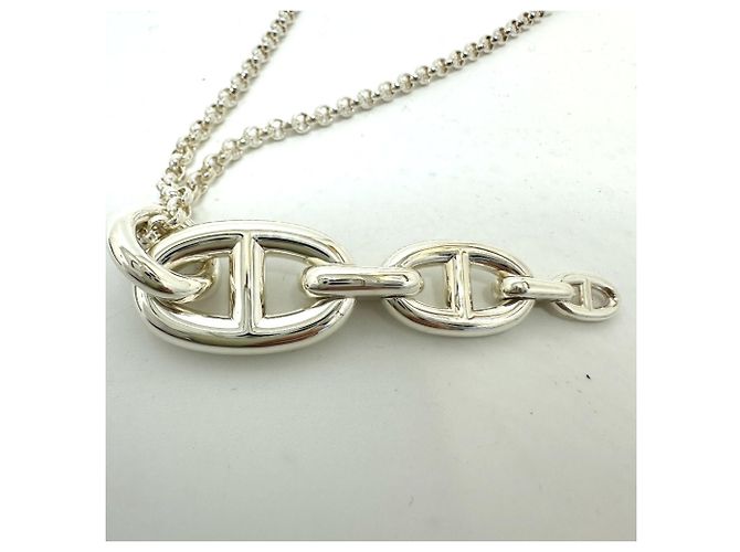 Hermès Collana Hermes Angenera SV925 Argento - vista 4