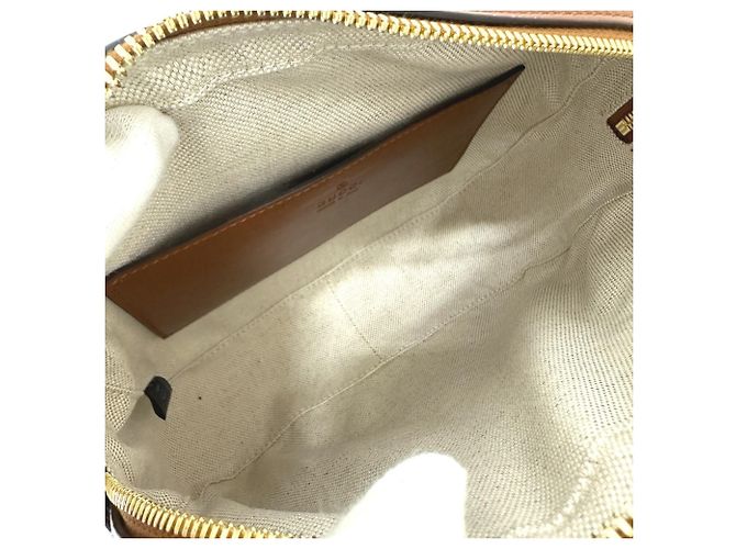 Borsa a spalla in pelle marrone Gucci - vista 9