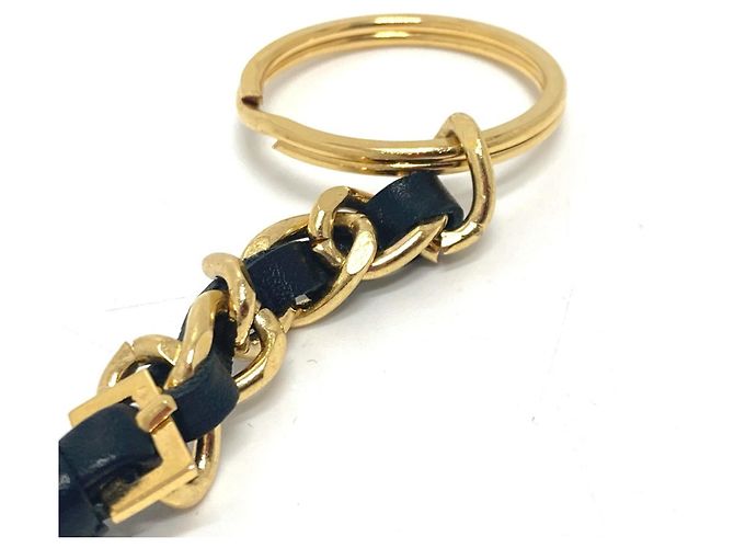 Llave de triángulo Chanel 94P Negro Dorado - vista 11