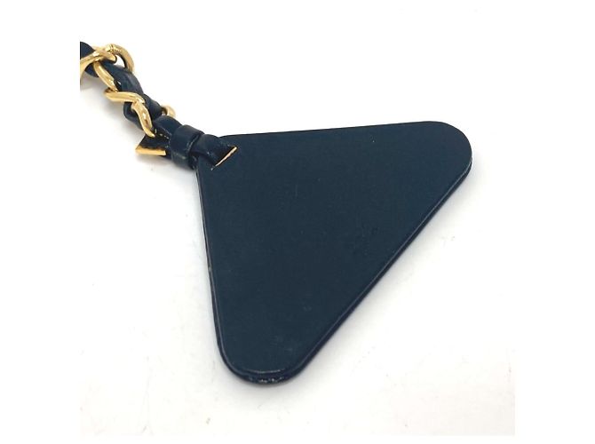 Llave de triángulo Chanel 94P Negro Dorado - vista 2