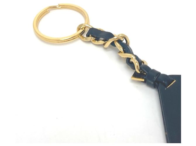 Llave de triángulo Chanel 94P Negro Dorado - vista 3