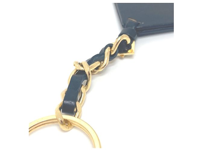 Llave de triángulo Chanel 94P Negro Dorado - vista 4