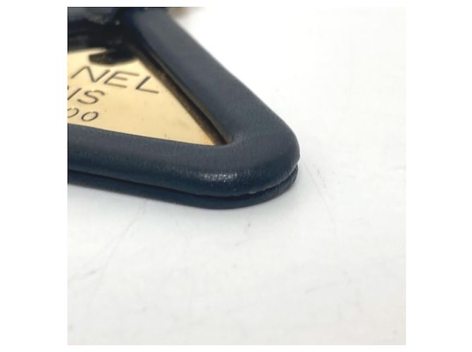 Llave de triángulo Chanel 94P Negro Dorado - vista 9