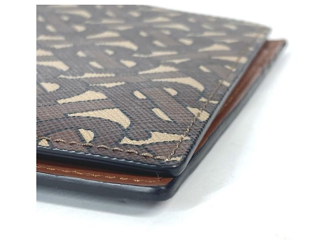 Funda de pasaporte Burberry TB Castaño - vista 2