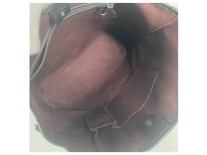 Borsa Divis Monogram Macassar Louis Vuitton Marrone - vista 12