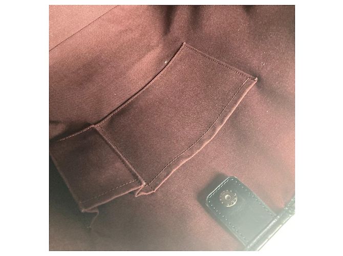 Borsa Divis Monogram Macassar Louis Vuitton Marrone - vista 13