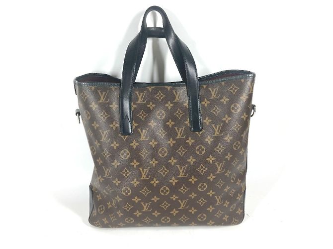 Borsa Divis Monogram Macassar Louis Vuitton Marrone - vista 2