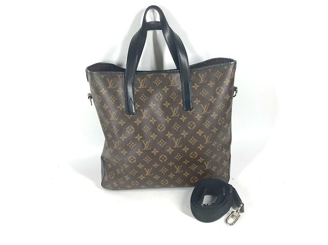 Borsa Divis Monogram Macassar Louis Vuitton Marrone - vista 3
