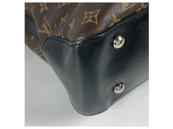 Borsa Divis Monogram Macassar Louis Vuitton Marrone - vista 8