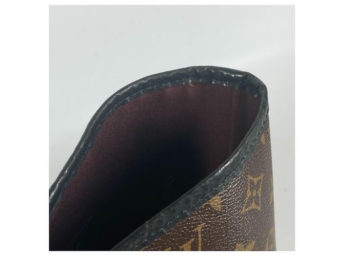 Borsa Divis Monogram Macassar Louis Vuitton Marrone - vista 9