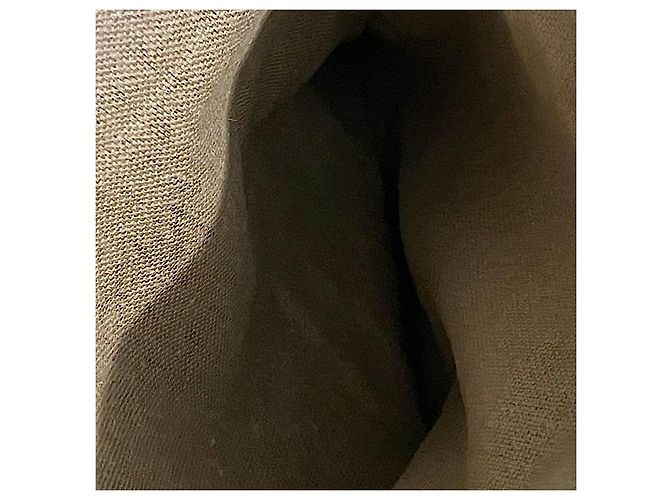 Borsa da viaggio oversize in tela bianca Gucci autentica rara di Tom Ford con web gialla - vista 15