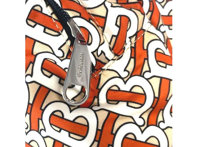 Marsupio in nylon Burberry arancione Bianco - vista 10