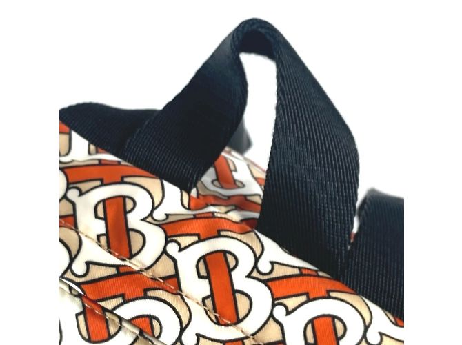 Marsupio in nylon Burberry arancione Bianco - vista 11