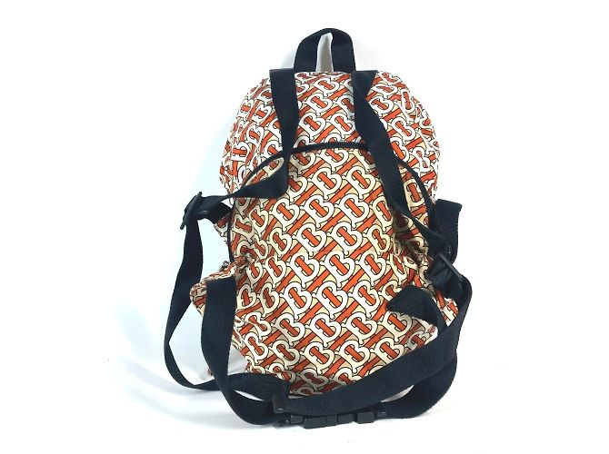Marsupio in nylon Burberry arancione Bianco - vista 3
