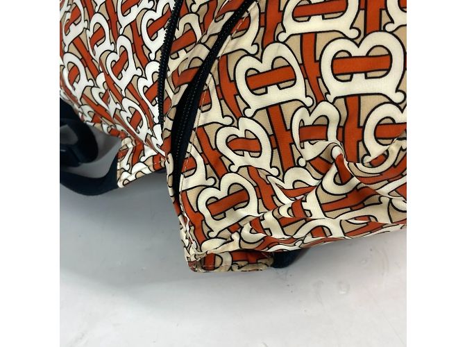 Marsupio in nylon Burberry arancione Bianco - vista 9