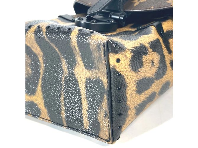 Louis Vuitton Monogram Reverse Leopard Kameratasche Braun Schwarz - Ansicht 5