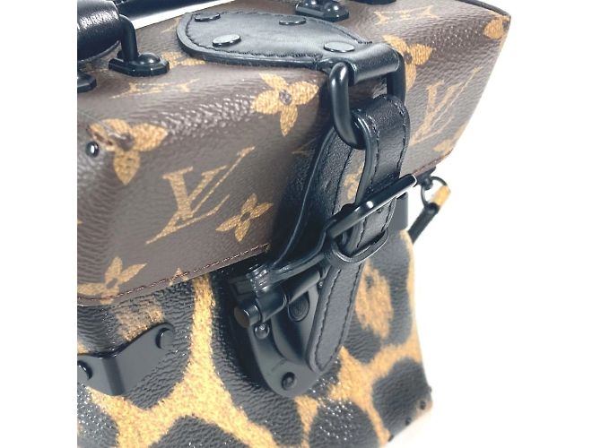 Louis Vuitton Monogram Reverse Leopard Kameratasche Braun Schwarz - Ansicht 7