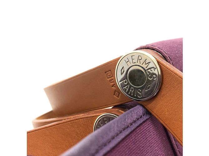Borsa Hermès Cabag Elan PM Porpora - vista 13