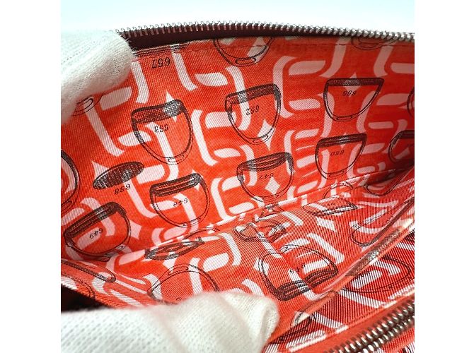 Hermès Hermes Azap Lang Wallet in Rouge H Rot - Ansicht 15