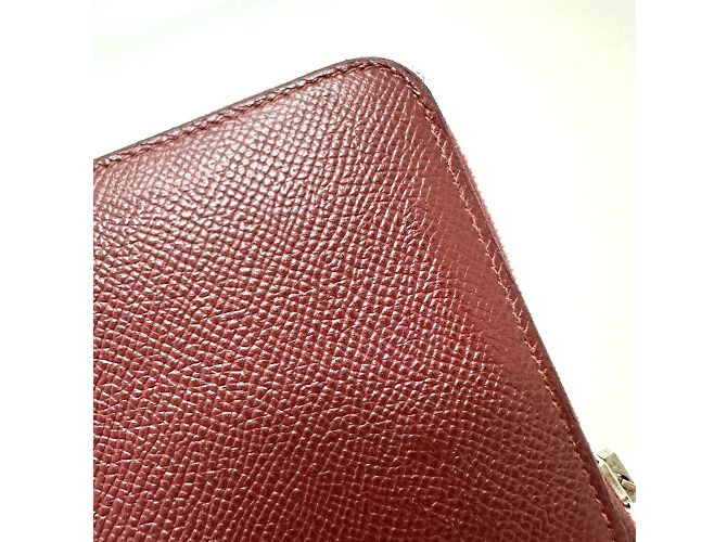 Hermès Hermes Azap Lang Wallet in Rouge H Rot - Ansicht 6