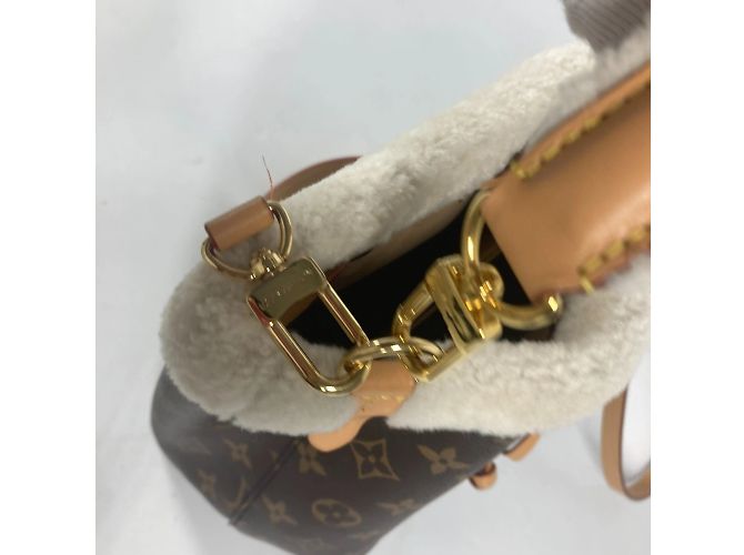 Néonoé Borsa NeoNoe BB Monogramma Louis Vuitton Marrone - vista 10