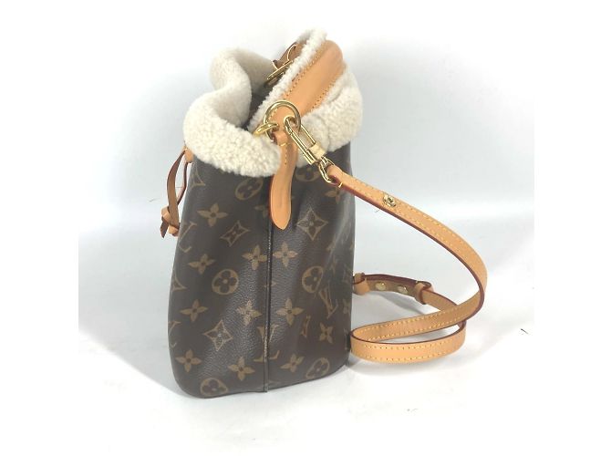 Néonoé Borsa NeoNoe BB Monogramma Louis Vuitton Marrone - vista 3