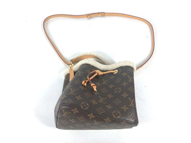 Néonoé Borsa NeoNoe BB Monogramma Louis Vuitton Marrone - vista 7