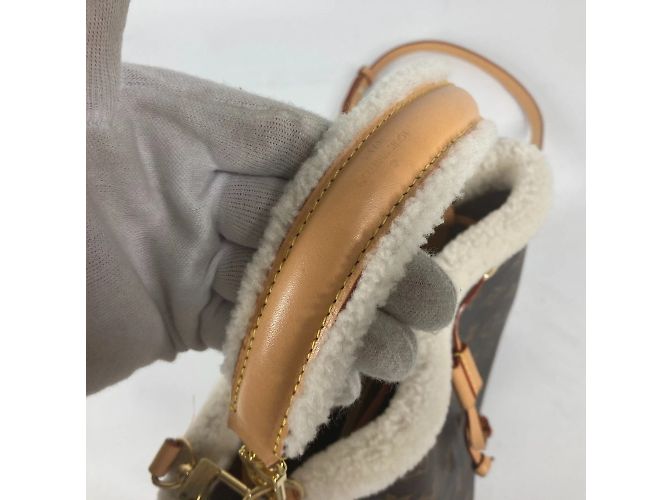 Néonoé Borsa NeoNoe BB Monogramma Louis Vuitton Marrone - vista 8