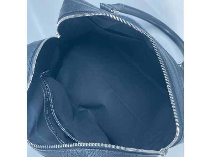 Borsa da viaggio Louis Vuitton Taiga Stanislav Nero Grigio - vista 11