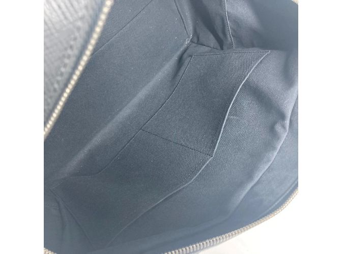 Borsa da viaggio Louis Vuitton Taiga Stanislav Nero Grigio - vista 14