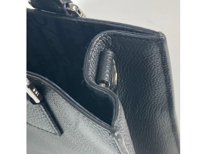 Borsa Tote Safari Dior di Christian Dior Nero - vista 11