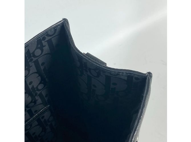 Borsa Tote Safari Dior di Christian Dior Nero - vista 13