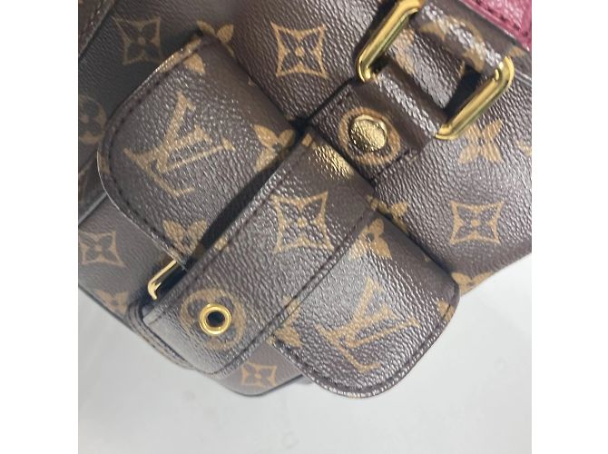 Borsa Tote Manhattan Monogram Louis Vuitton Marrone Bordò - vista 8